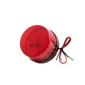 Ji'an HC-79 24V warning alarm light with strobe and siren, red yellow blue green options, 73mm diameter.