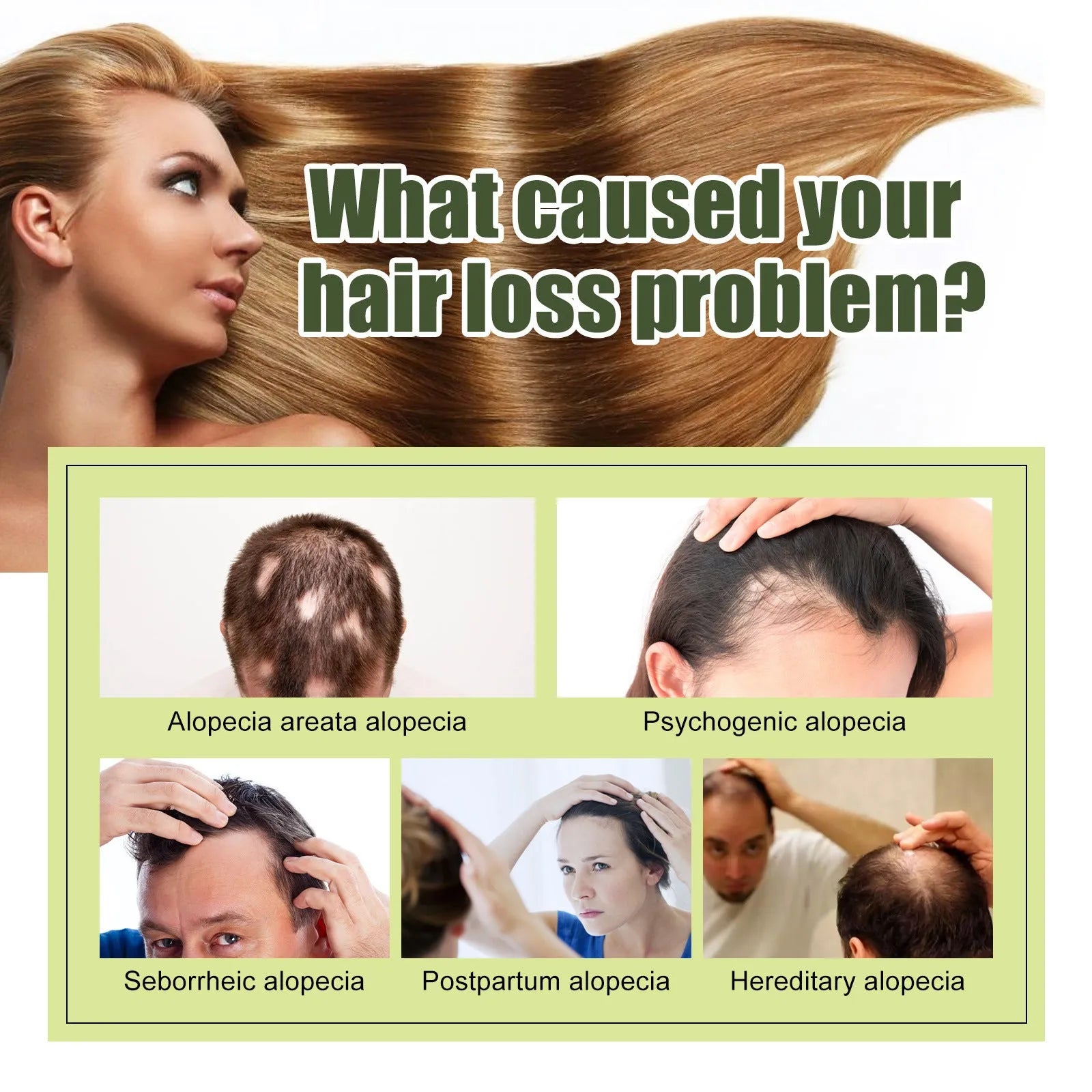 60ml bottle of hair care essential oil for anti-fall repair and dry hair treatment.