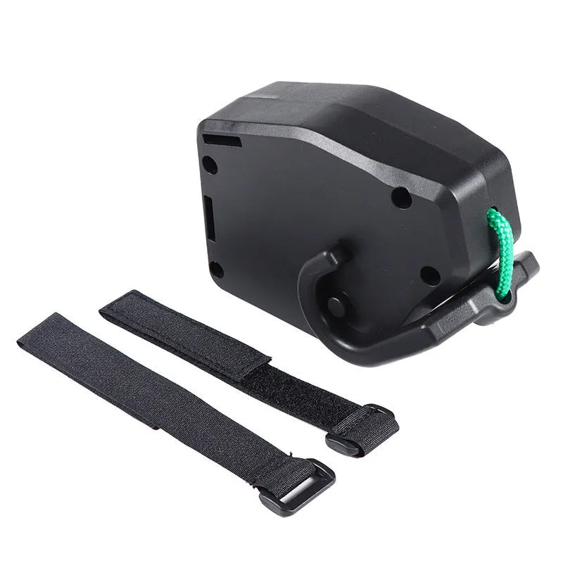 Black plastic and resin bicycle trailer rope for mountain bike and parent-child trailer connections