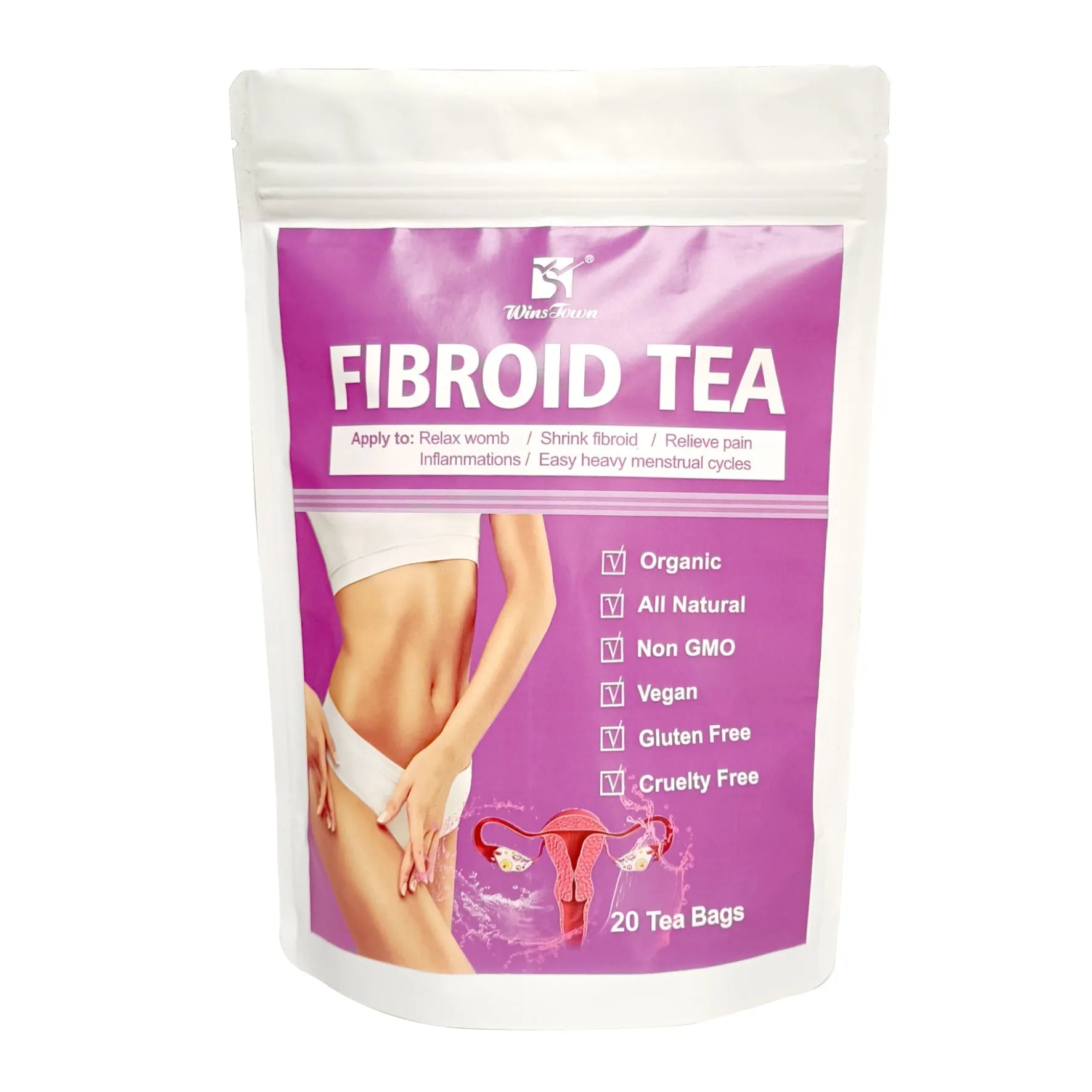 C83 Winstown Fibroid herbal tea bag with sugar for cold extract brewing