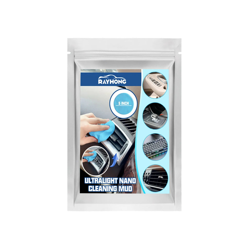 20g pack of car cleaning mud putty for removing dust from interior gaps and vents.
