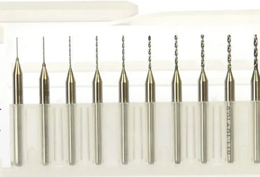 Tungsten carbide micro-engraving bits for industrial precision cutting applications