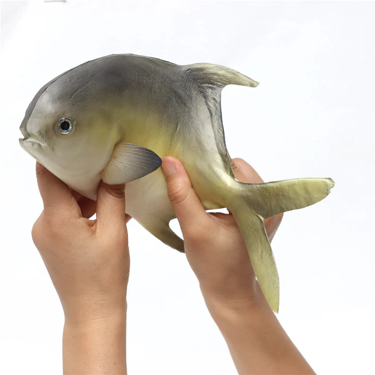 PU simulated yellow-fin tuna fish ornament model for aquarium decor