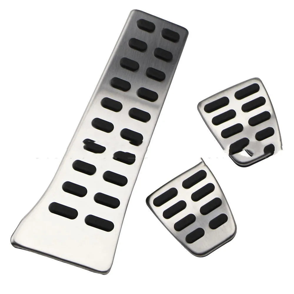 Stainless steel car accelerator pedal kit for Hyundai vehicles with automatic and manual transmission options