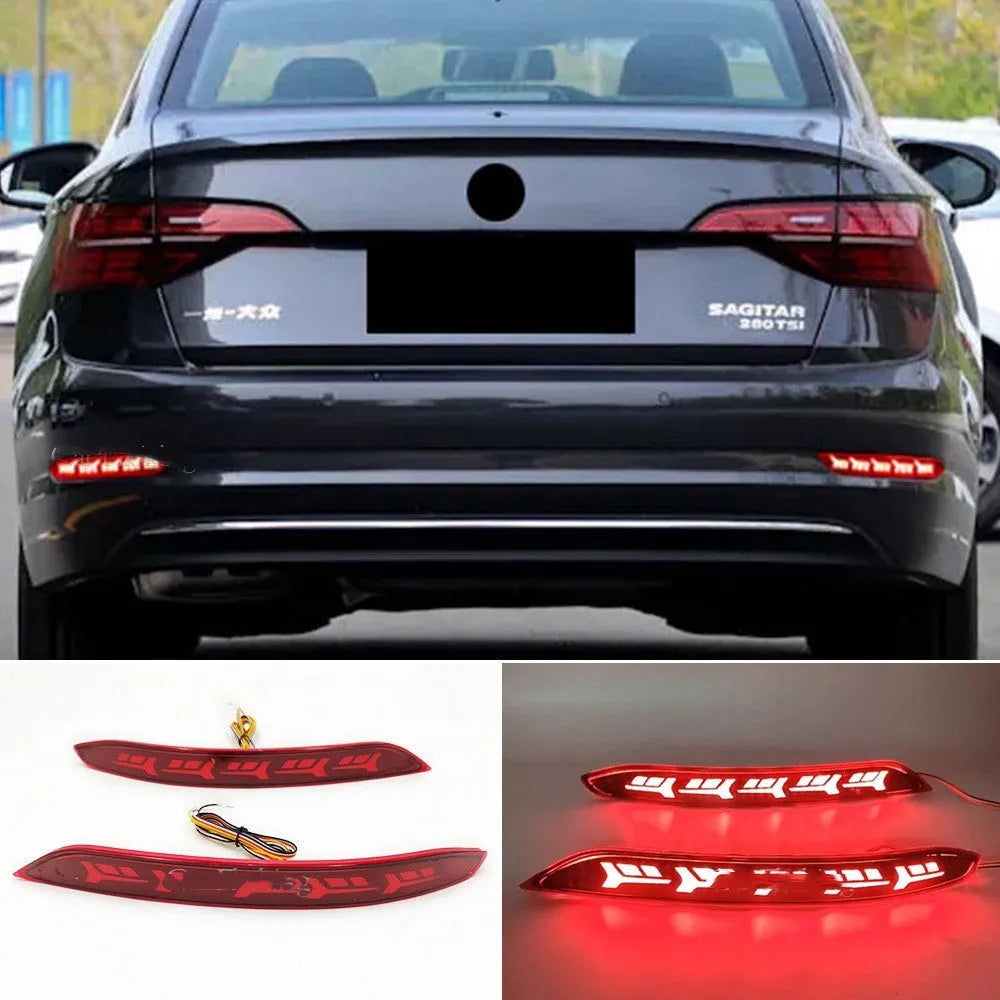 Volkswagen Sagitar rear bumper light LED streamer steering brake indicator for 2019-2021 models