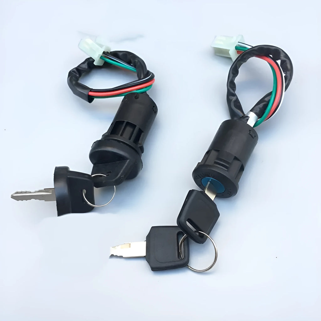 Waterproof plastic electric door lock actuator for car central locking system