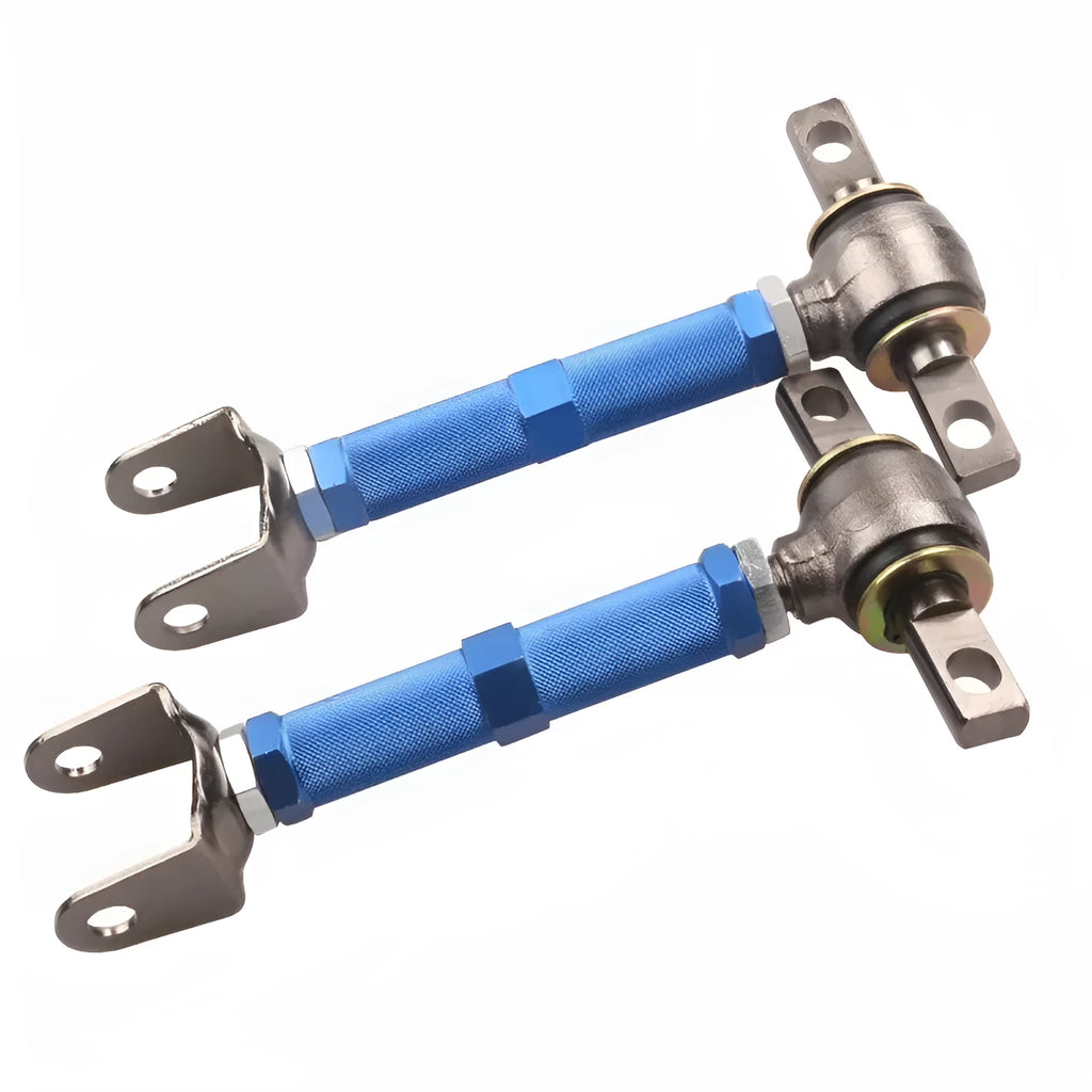 Blue aluminium alloy pull rods for Honda Civic EP3 rear suspension modification kit