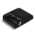 Beige and black universal car interior decorative projection radium lamp with compact ABS plastic shell.