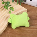 Plush fabric wrist protector mouse pad in blue colour for keyboard typing support