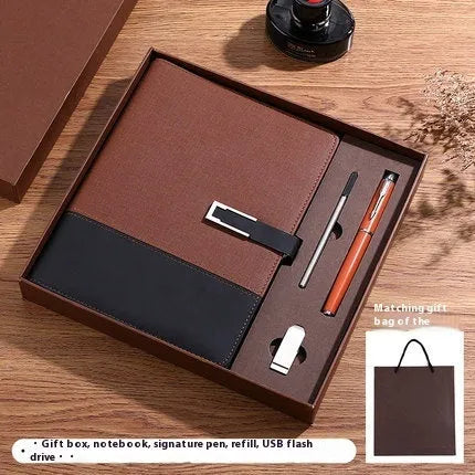 A5 soft leather notebook in multiple colours with wood-free paper pages