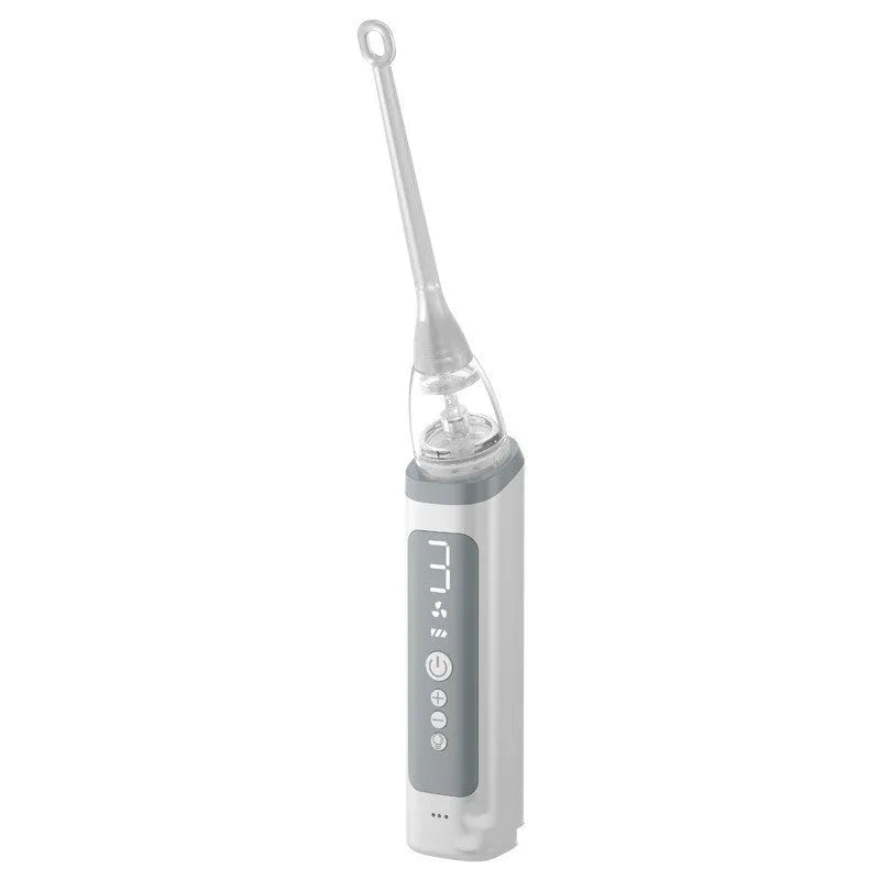 Cross-border tonsillar extractor oral cleaning tool in milky white for dental stone removal