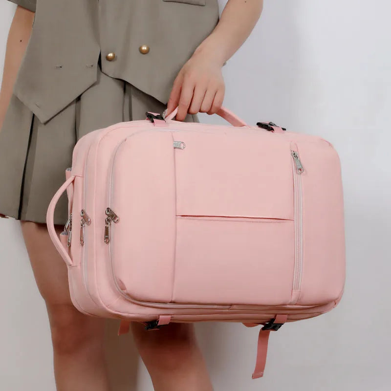 Waterproof Oxford cloth backpack with multiple pockets for 15.6 inch laptops in various colours