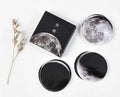 45 piece moon sticker set with paper stickers 40mm diameter for diary decoration