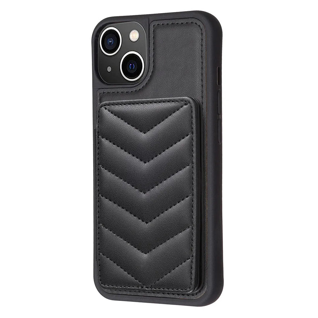 Flip PU leather crossbody phone case with shoulder strap for Apple iPhone, multi colour options including black pink purple blue beige