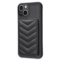 Flip PU leather crossbody phone case with shoulder strap for Apple iPhone, multi colour options including black pink purple blue beige