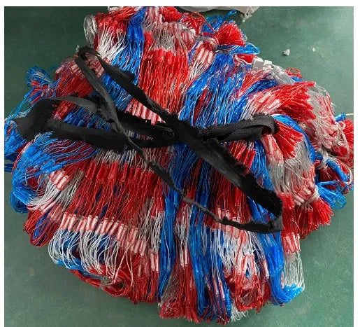 American flag net light, 2 m x 1 m, US flag Net Light colour, festival string grid light with PVC shell and IP44 protection.