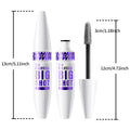 White waterproof mascara 10ML bottle with applicator