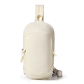 Outdoor girls nylon crossbody bag in army green with a phone compartment.
