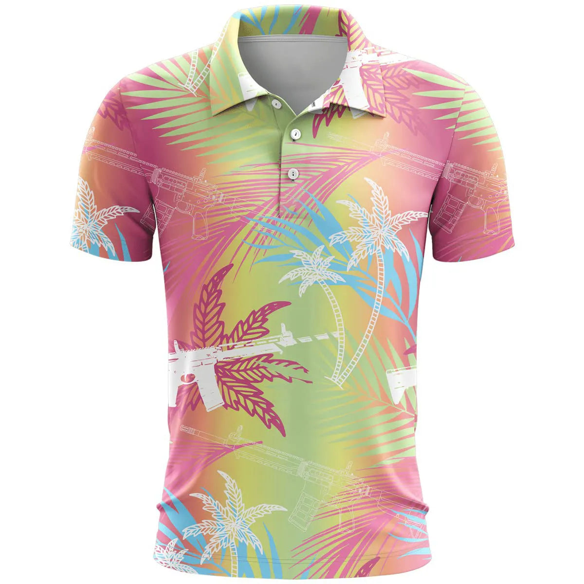 3D printed short sleeve sports top in a loose fit, shown in one of 12 colour variants.