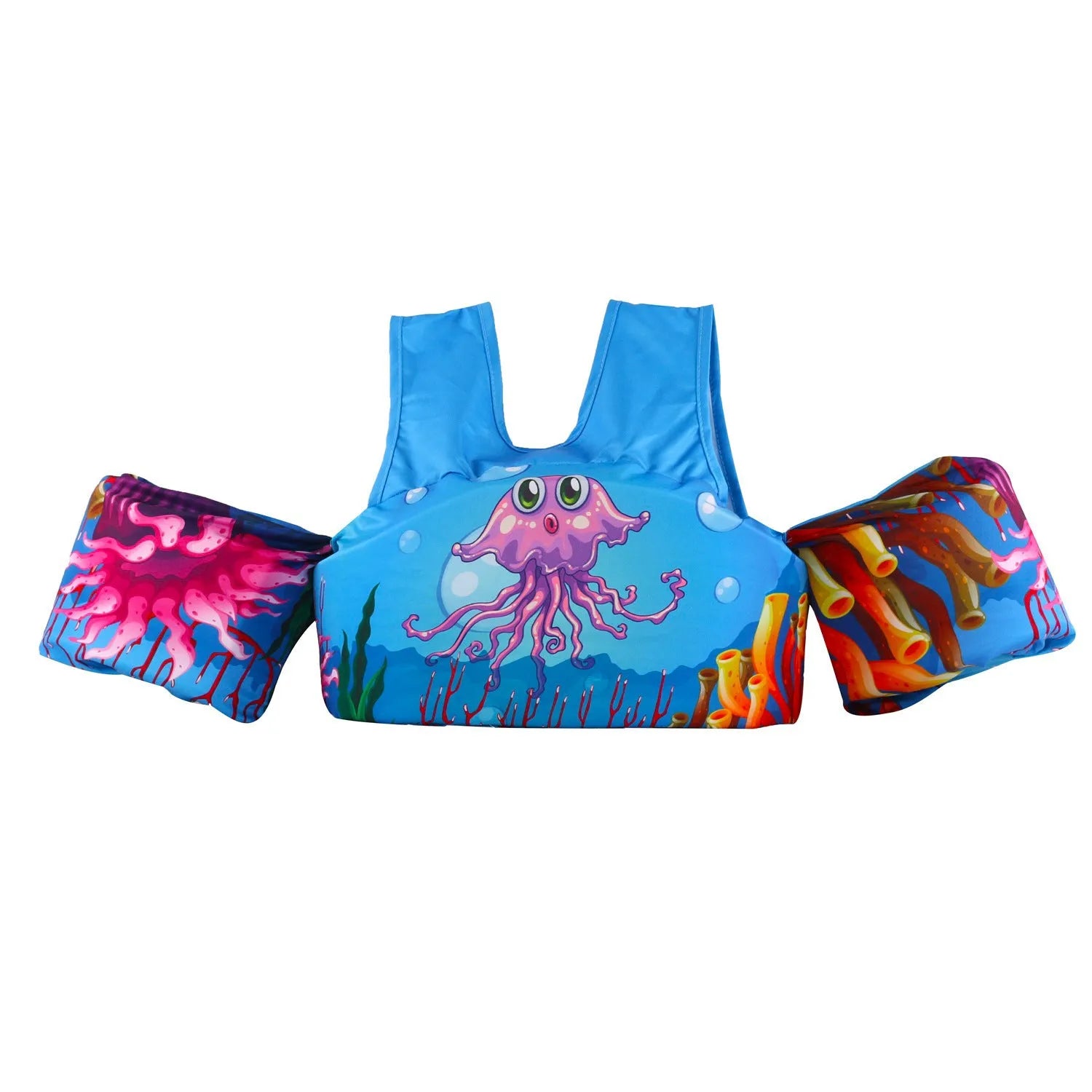 Cartoon children's arm swimming ring life jacket in polyester with multiple pattern options