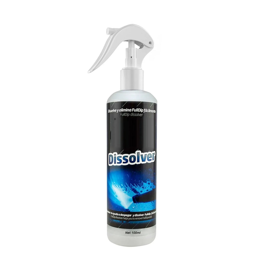 100ml bottle of car foam cleaning agent for interior seat stain removal and paint polishing.