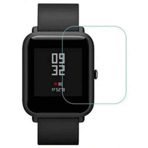 Amazfit Bip S full screen HD hydrogel film with anti-scratch protection in easy-tear TPU format