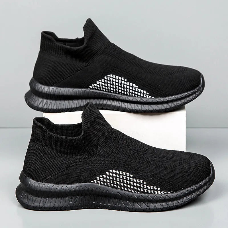 Popcorn Flyknit low-top casual sneaker in fabric, shown in a solid colour.