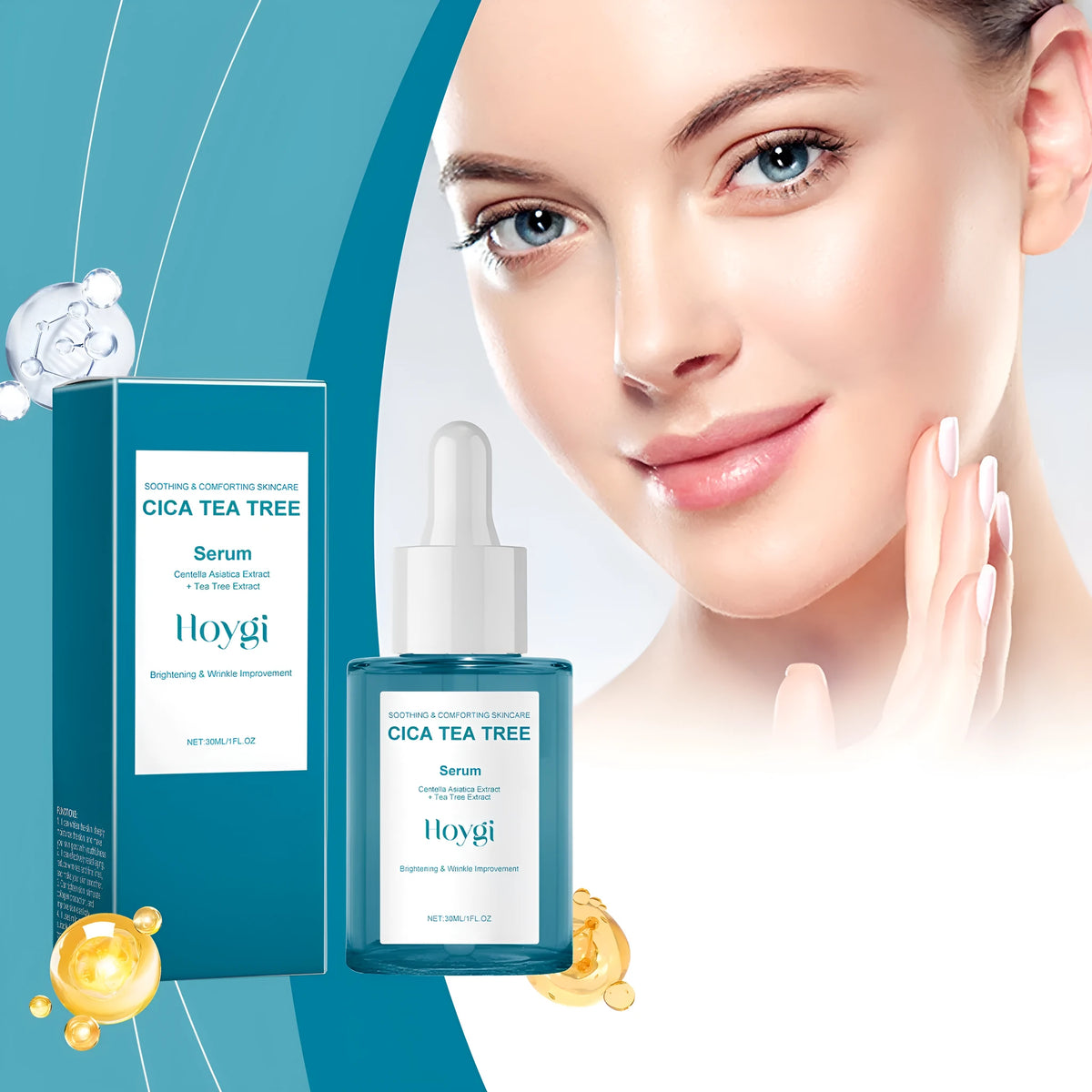 30ml Centella Asiatica Firming Care Solution bottle with pump dispenser