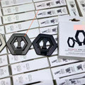 Retractable UAG magnetic phone holder fastened ring in black TPU PC hard case