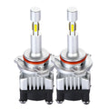 H7 50W high power LED car headlight bulb with zinc alloy and aluminium alloy housing for fog lamps