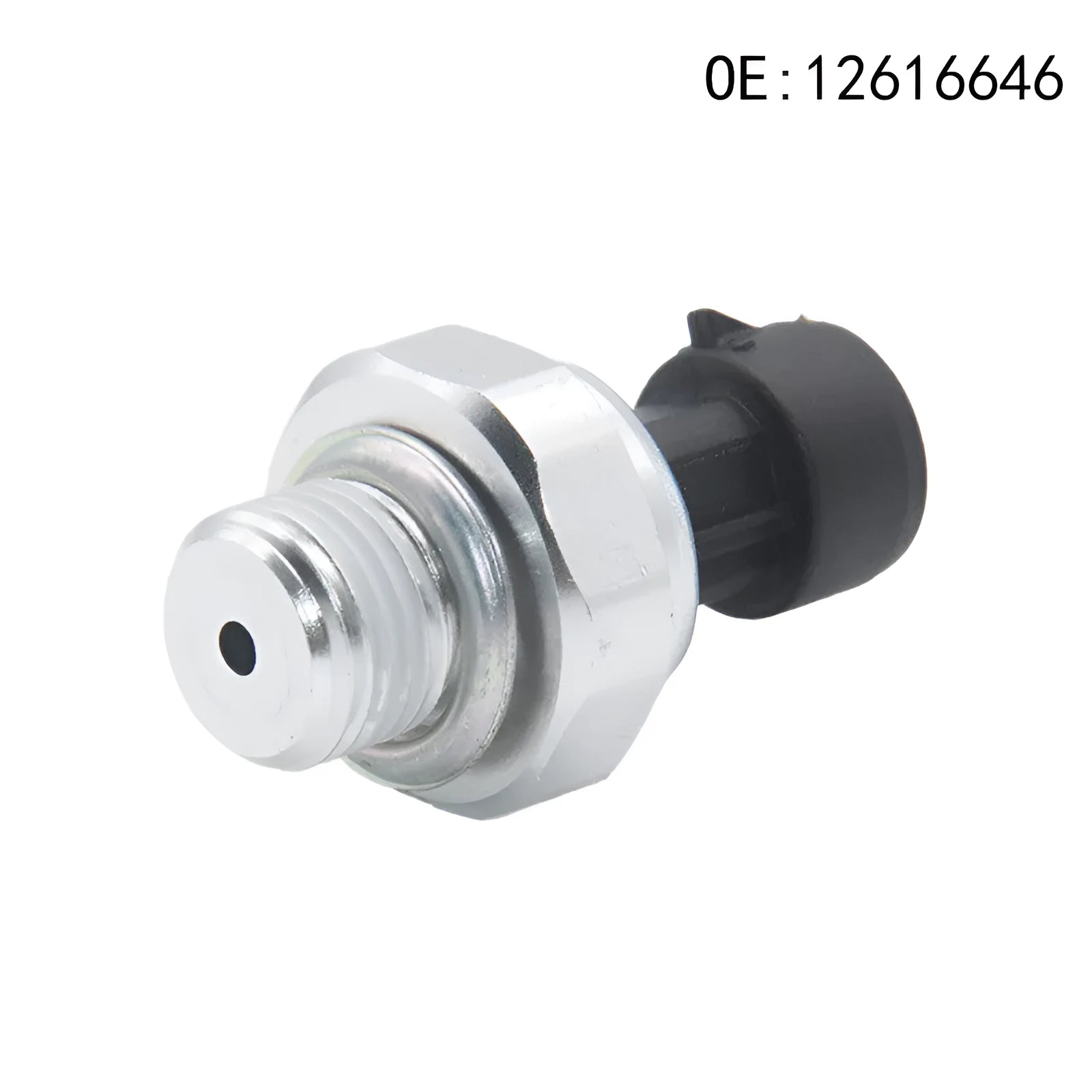 Silver metal fuel pressure sensor for automotive models 12616646 12677836 D1846A