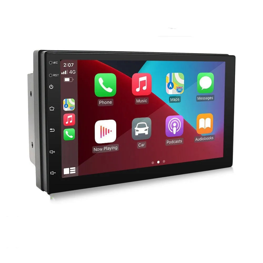 Universal 7-inch Carplay GPS navigation radio system for manual transmission vehicles