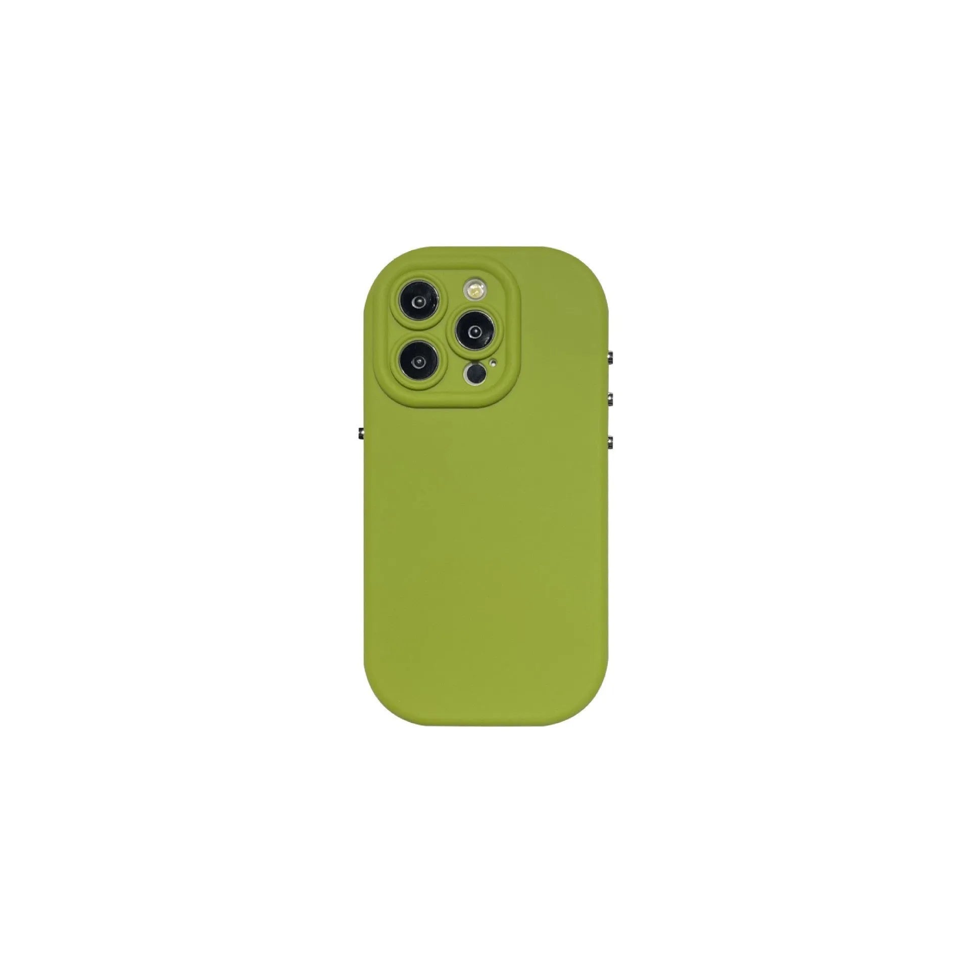 Soft silicone phone case with electroplating finish in antique white for iPhone, shockproof and anti-fingerprint