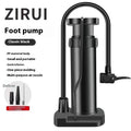 Foot tire pump with iron body and high pressure ball needle for motorcycle bicycle automobile use, 170mm length