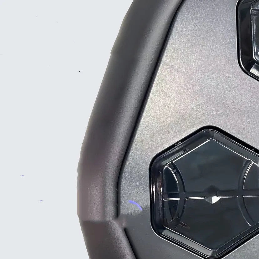 Black smart boxing machine with Bluetooth connectivity and velcro straps for professional fitness training