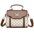 Women's Classic Retro Crossbody Shoulder Handbag in PU Material with Sewing Thread Detailing, Available in Black, Brown, White, Featuring Three-Dimensional Outer Pocket and Sandwich Zipper Internal Compartment, Ideal for Everyday Use or Vintage Styling
