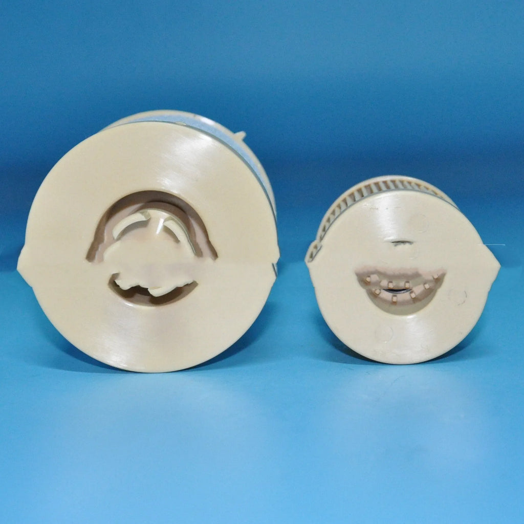FD4616 diesel fuel filter for Ford trucks, shows dimensions: 106mm height, 84mm max outer diameter.