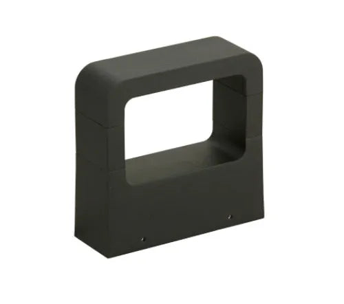 Outdoor wall lamp aluminium IP65 7W warm white 3000K for courtyard gate and porch wall