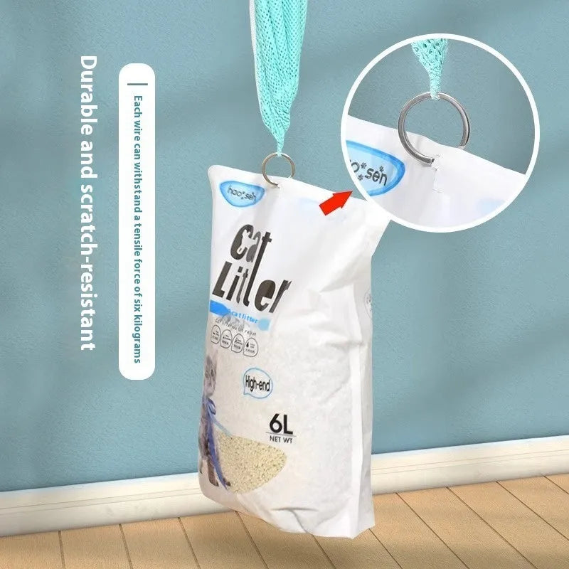Upgraded 5th generation cat grooming bag with detachable design and scratch-resistant thickened material