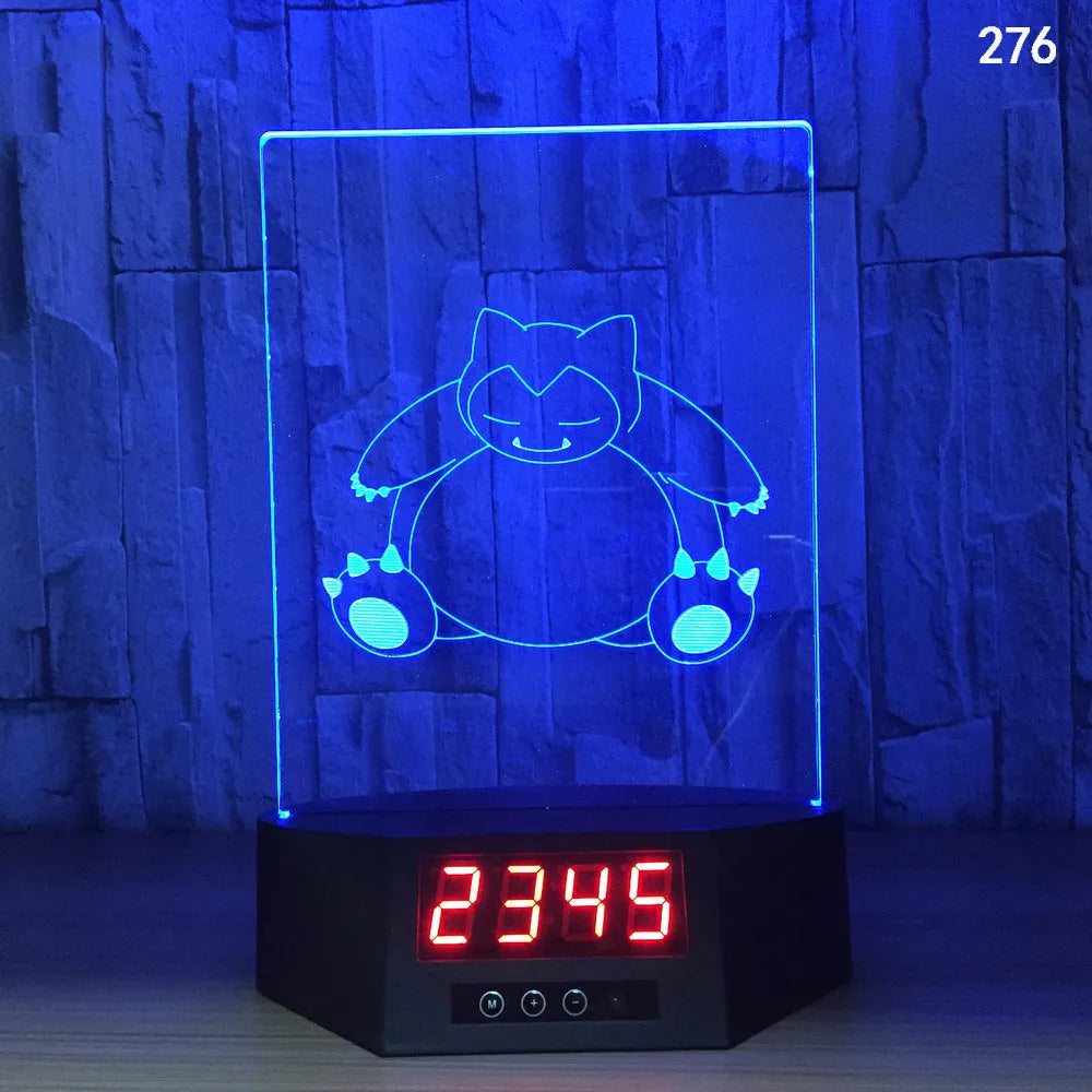 Glowing 3D dolphin shaped night light with wireless charging pad and remote control