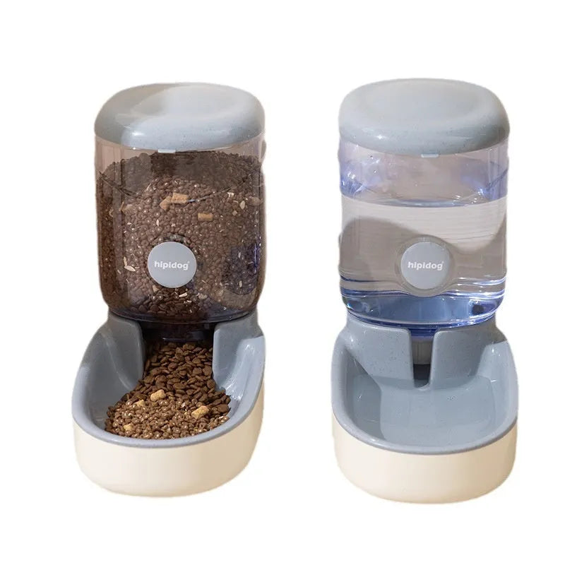 Automatic pet drinker fountain feeder 3.8L large capacity for cats dogs in blue grey pink green colours