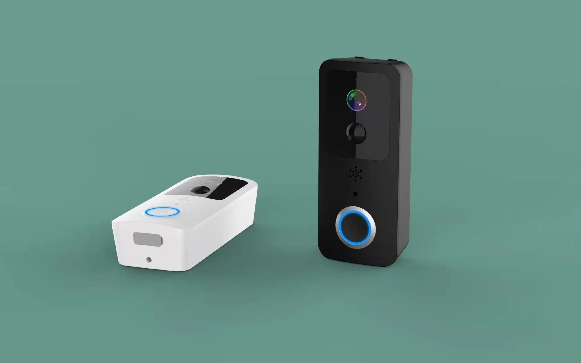 Smart home visual doorbell intercom with HD camera and wireless design