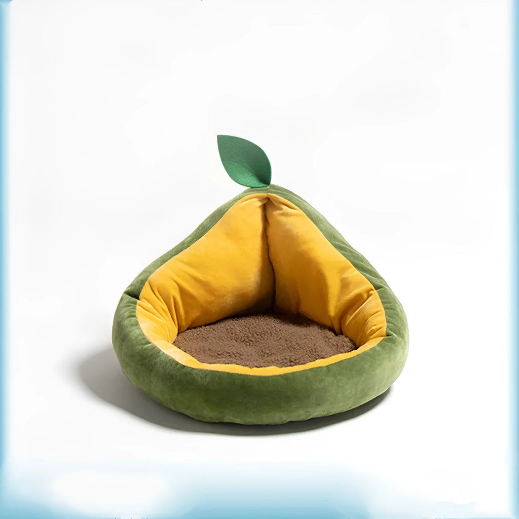 Avocado detachable pet nest for cats and super small dogs, cotton pit, 480x450x300mm, 505g