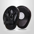Boxing training punch mitts in vertical design with PU leather construction for adult and children martial arts practice