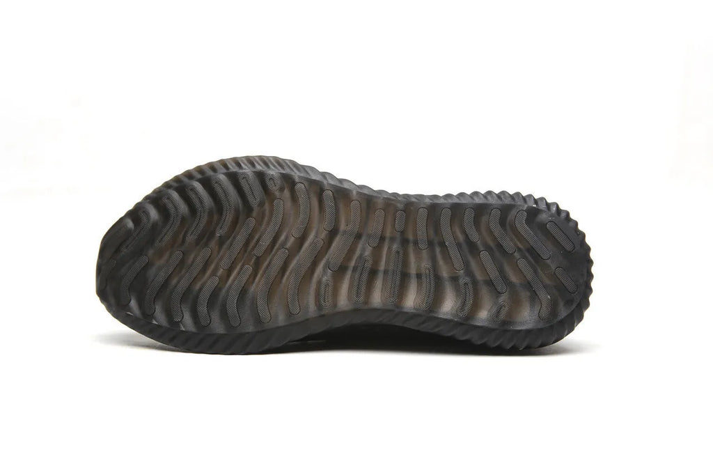 Men's work safety shoes with steel toe caps in black and grey colour options