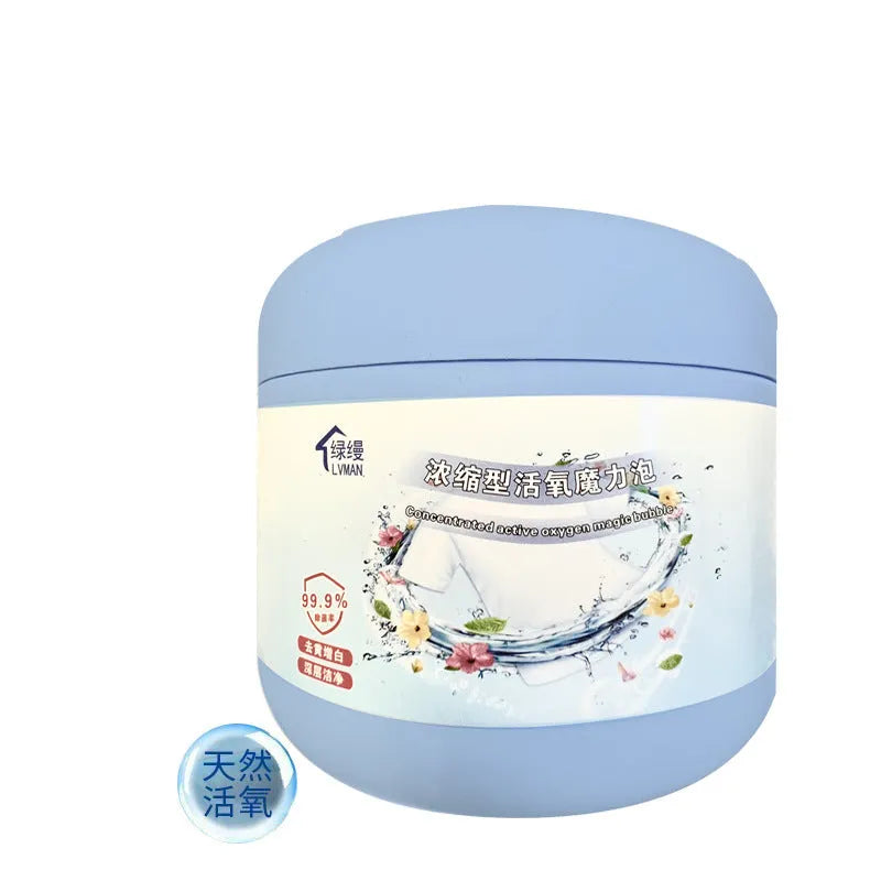400g bottle of Strong Decontamination Salt Fizzer Active Oxygen Bleaching Powder