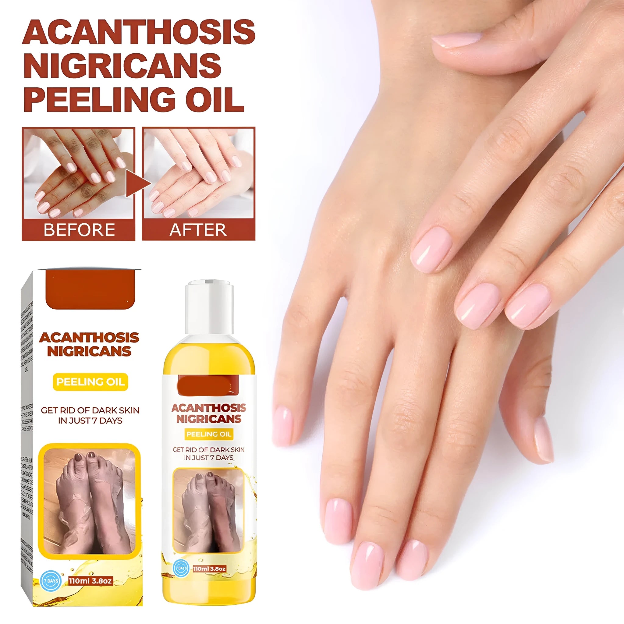 110ml cleansing moisturizing skincare oil in compact plastic bottle with glycerol base, 13 x 3.8cm size