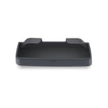 Black silicone glasses case mounted in Tesla Model 3 or Y armrest compartment for organised storage