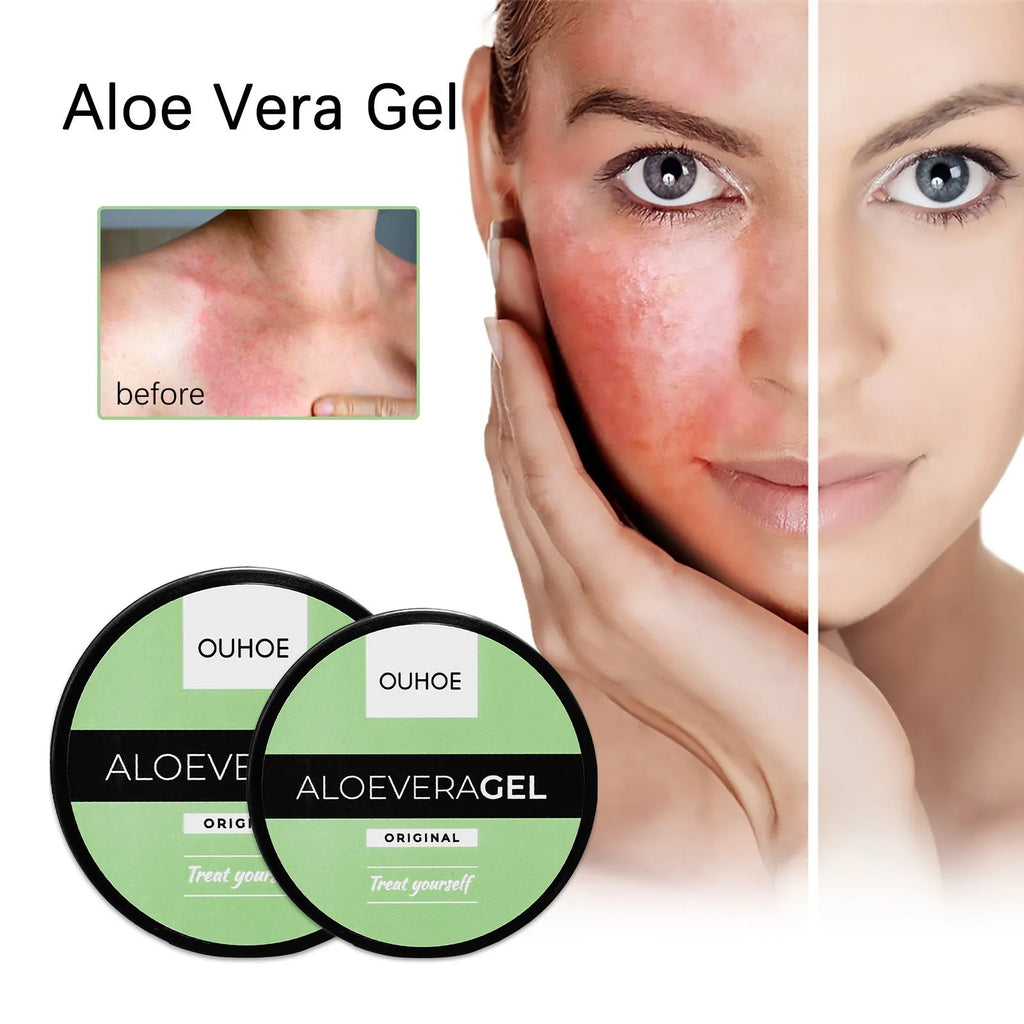 Intensive Tanning Luxe Gel cream and aloe vera after sun gel set in 50g and 100g sizes