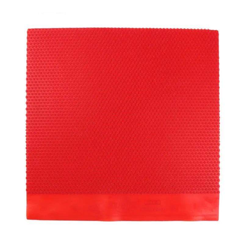 Table tennis raw rubber sheet for racket resurfacing in black or red colour